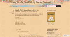 Desktop Screenshot of danielbrolund.wordpress.com