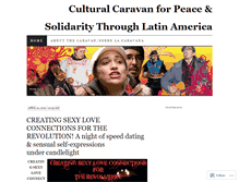 Tablet Screenshot of culturalcaravan.wordpress.com