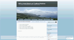 Desktop Screenshot of gmpherbaltraditional.wordpress.com