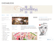 Tablet Screenshot of chockablock6.wordpress.com