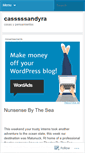 Mobile Screenshot of casssssandyra.wordpress.com