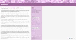 Desktop Screenshot of monas.wordpress.com