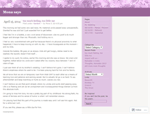Tablet Screenshot of monas.wordpress.com