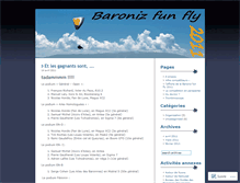 Tablet Screenshot of baronizfunfly.wordpress.com