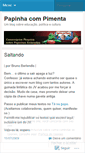 Mobile Screenshot of papinhacompimenta.wordpress.com