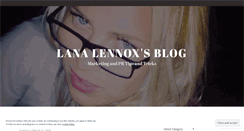 Desktop Screenshot of lanalennox.wordpress.com