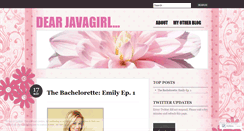 Desktop Screenshot of javagirlsgirltalk.wordpress.com