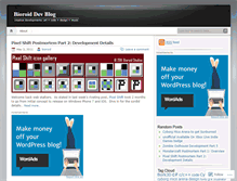 Tablet Screenshot of bioroid.wordpress.com