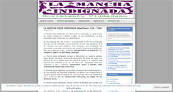 Desktop Screenshot of lamanchaindignada.wordpress.com