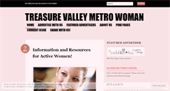 Desktop Screenshot of metrowoman.wordpress.com