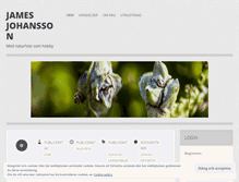 Tablet Screenshot of jamesno1.wordpress.com