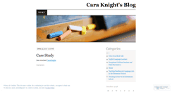 Desktop Screenshot of caraknight.wordpress.com
