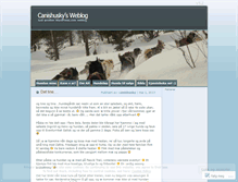 Tablet Screenshot of canishusky.wordpress.com