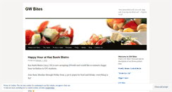 Desktop Screenshot of gwbites.wordpress.com