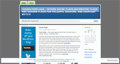 Desktop Screenshot of houseflags.wordpress.com