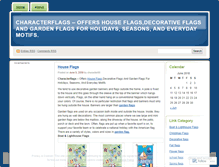 Tablet Screenshot of houseflags.wordpress.com