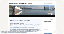 Desktop Screenshot of kretachania.wordpress.com
