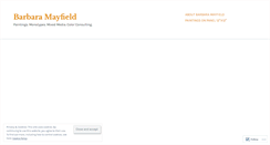 Desktop Screenshot of mayfieldart.wordpress.com