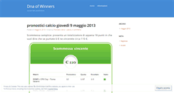 Desktop Screenshot of dnaofwinners.wordpress.com