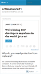 Mobile Screenshot of antimalware01.wordpress.com
