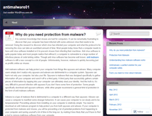Tablet Screenshot of antimalware01.wordpress.com