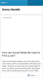 Mobile Screenshot of annahereth.wordpress.com