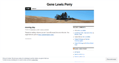 Desktop Screenshot of genelewis.wordpress.com