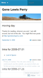 Mobile Screenshot of genelewis.wordpress.com