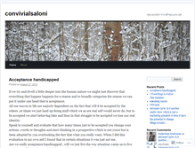 Tablet Screenshot of convivialsaloni.wordpress.com