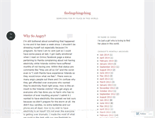 Tablet Screenshot of findingchingching.wordpress.com
