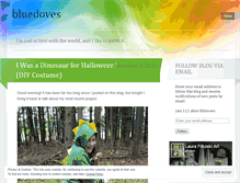 Tablet Screenshot of bluedoves.wordpress.com