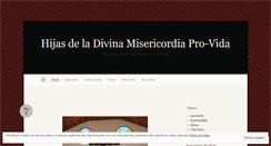 Desktop Screenshot of hijasdelamisericordia.wordpress.com