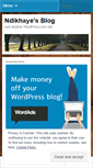 Mobile Screenshot of ndk4wat.wordpress.com
