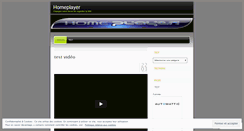 Desktop Screenshot of homeplayer.wordpress.com