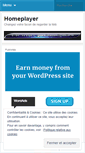 Mobile Screenshot of homeplayer.wordpress.com