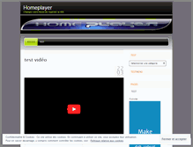 Tablet Screenshot of homeplayer.wordpress.com