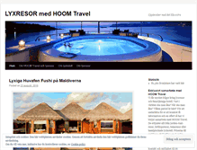 Tablet Screenshot of lyxresor.wordpress.com