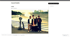 Desktop Screenshot of myceritalah.wordpress.com