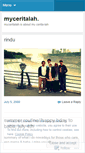 Mobile Screenshot of myceritalah.wordpress.com