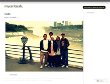 Tablet Screenshot of myceritalah.wordpress.com