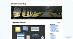 Desktop Screenshot of cburner.wordpress.com