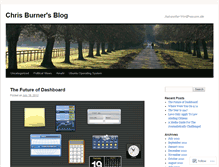 Tablet Screenshot of cburner.wordpress.com