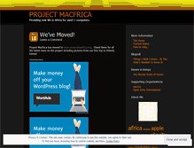 Tablet Screenshot of macfrica.wordpress.com