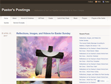 Tablet Screenshot of pastorfergus.wordpress.com