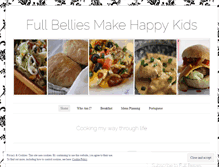 Tablet Screenshot of fullbelliesmakehappykids.wordpress.com