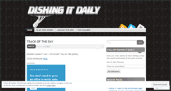 Desktop Screenshot of dishingitdaily.wordpress.com