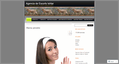 Desktop Screenshot of ishtarescorts.wordpress.com