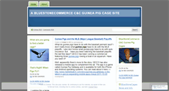 Desktop Screenshot of guineapigcage.wordpress.com