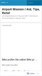 Mobile Screenshot of airportmission.wordpress.com