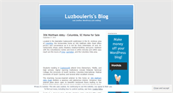 Desktop Screenshot of luzbouleris.wordpress.com